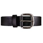 BUCKLE CHAD 38MM FULL GRAIN BUFFALO BELT-big mens basics-BIGMENSCLOTHING.CO.NZ