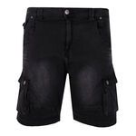 KAM IVAN CARGO DENIM SHORT-new arrivals-BIGMENSCLOTHING.CO.NZ