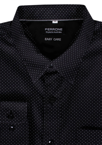 PERRONE POLKA DOT L/S SHIRT 