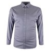 BROOKSFIELD ZIG-ZAGGED L/S SHIRT-shirts casual & business-BIGMENSCLOTHING.CO.NZ