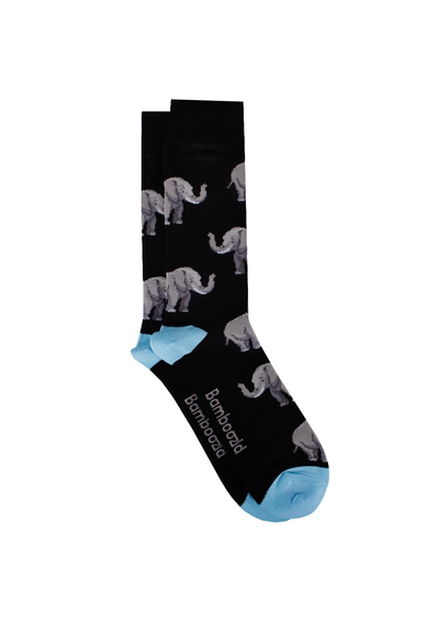 BAMBOOZLD ELEPHANT BAMBOO SOCKS 11 -14