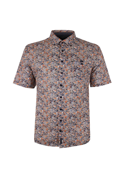 CASA MODA PETAL FLORAL S/S SHIRT