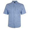 CIPOLLINI GINGHAM 2 POCKET S/S SHIRT-shirts casual & business-BIGMENSCLOTHING.CO.NZ