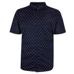 BEN SHERMAN DOTTED GEO S/S SHIRT-shirts casual & business-BIGMENSCLOTHING.CO.NZ