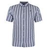 RAGING BULL DECK STRIPE S/S SHIRT-shirts casual & business-BIGMENSCLOTHING.CO.NZ