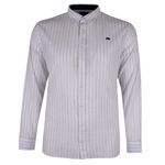 RAGING BULL CHALK STRIPE L/S SHIRT-shirts casual & business-BIGMENSCLOTHING.CO.NZ