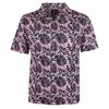 RAGING BULL PINK & NAVY FERN S/S SHIRT-sale clearance-BIGMENSCLOTHING.CO.NZ