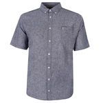 NORTH 56° NESSO LINEN BLEND S/S SHIRT-shirts casual & business-BIGMENSCLOTHING.CO.NZ