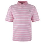 RAGING BULL PINK & WHITE STRIPE POLO-polos-BIGMENSCLOTHING.CO.NZ