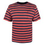 LEVI RED POCKET STRIPE T-SHIRT-tshirts & tank tops-BIGMENSCLOTHING.CO.NZ