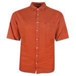 PILBARA 55S LINEN S/S SHIRT-sale clearance-BIGMENSCLOTHING.CO.NZ