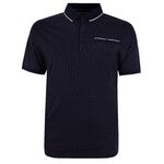 DUKE DARWIN JACQUARD POLO-new arrivals-BIGMENSCLOTHING.CO.NZ