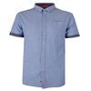 DUKE HAZELWOOD LINEN BLEND S/S SHIRT-new arrivals-BIGMENSCLOTHING.CO.NZ