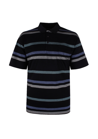 BERTINI 026 POCKET STRIPE POLO