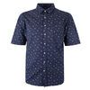 BLUE HORIZON 891 LEAF S/S SHIRT-new arrivals-BIGMENSCLOTHING.CO.NZ