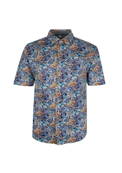 BACKBAY VIBRANT LEAF S/S SHIRT