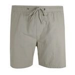 ATLAS LINEN BLEND ELASTIC WAIST SHORT-new arrivals-BIGMENSCLOTHING.CO.NZ