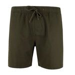 ATLAS LINEN BLEND ELASTIC WAIST SHORT-new arrivals-BIGMENSCLOTHING.CO.NZ