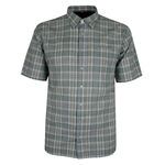 PERRONE DUTCH PLAID LINEN MIX S/S SHIRT-new arrivals-BIGMENSCLOTHING.CO.NZ