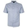 PERRONE LIGHT STRIPE MIX S/S SHIRT-new arrivals-BIGMENSCLOTHING.CO.NZ