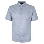 PERRONE LIGHT STRIPE MIX S/S SHIRT-new arrivals-BIGMENSCLOTHING.CO.NZ