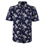 GAZMAN FLOWER STEM S/S SHIRT-new arrivals-BIGMENSCLOTHING.CO.NZ