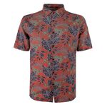 GAZMAN TROPICANA LINEN BLEND S/S SHIRT-new arrivals-BIGMENSCLOTHING.CO.NZ