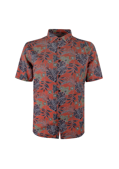 GAZMAN TROPICANA LINEN BLEND S/S SHIRT