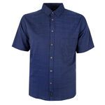 CIPOLLINI SLUB BAMBOO S/S SHIRT-new arrivals-BIGMENSCLOTHING.CO.NZ