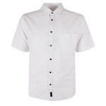 CIPOLLINI SLUB BAMBOO S/S SHIRT-new arrivals-BIGMENSCLOTHING.CO.NZ