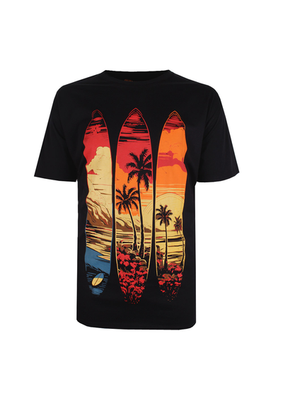 BRONCO TRIPLE SURFBOARD TSHIRT