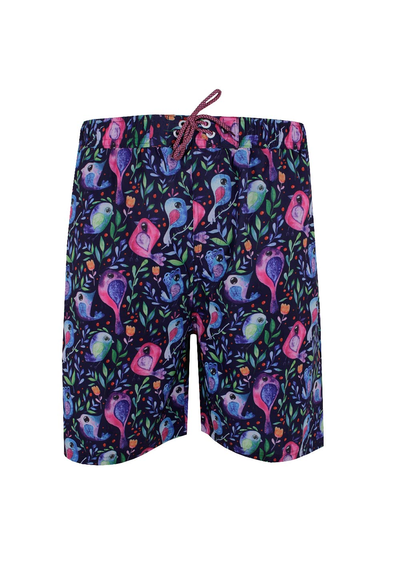 KAM BIRD PIP BOARDSHORTS