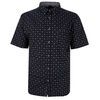 KAM TRIANGLE DIA GEO S/S SHIRT-new arrivals-BIGMENSCLOTHING.CO.NZ