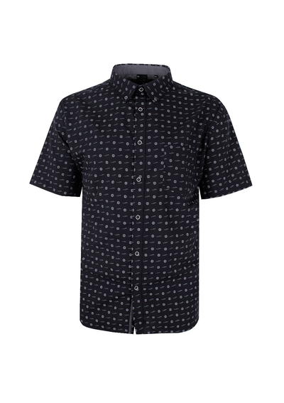 KAM TRIANGLE DIA GEO S/S SHIRT