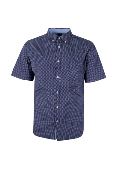 KAM DOUBLE DIAMOND GEO S/S SHIRT