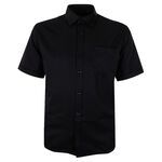 KAM HERRINGBONE S/S SHIRT-new arrivals-BIGMENSCLOTHING.CO.NZ