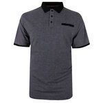 KAM DOBBY WEAVE CHEST POCKET POLO-new arrivals-BIGMENSCLOTHING.CO.NZ