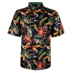 KAM TROPICAL TOUCAN S/S SHIRT-new arrivals-BIGMENSCLOTHING.CO.NZ