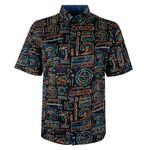 KAM VIBRANT SURF S/S SHIRT-new arrivals-BIGMENSCLOTHING.CO.NZ