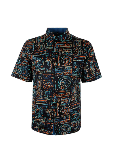 KAM VIBRANT SURF S/S SHIRT