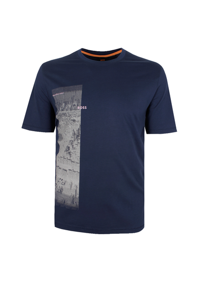 HUGO BOSS BLUE METRO T-SHIRT